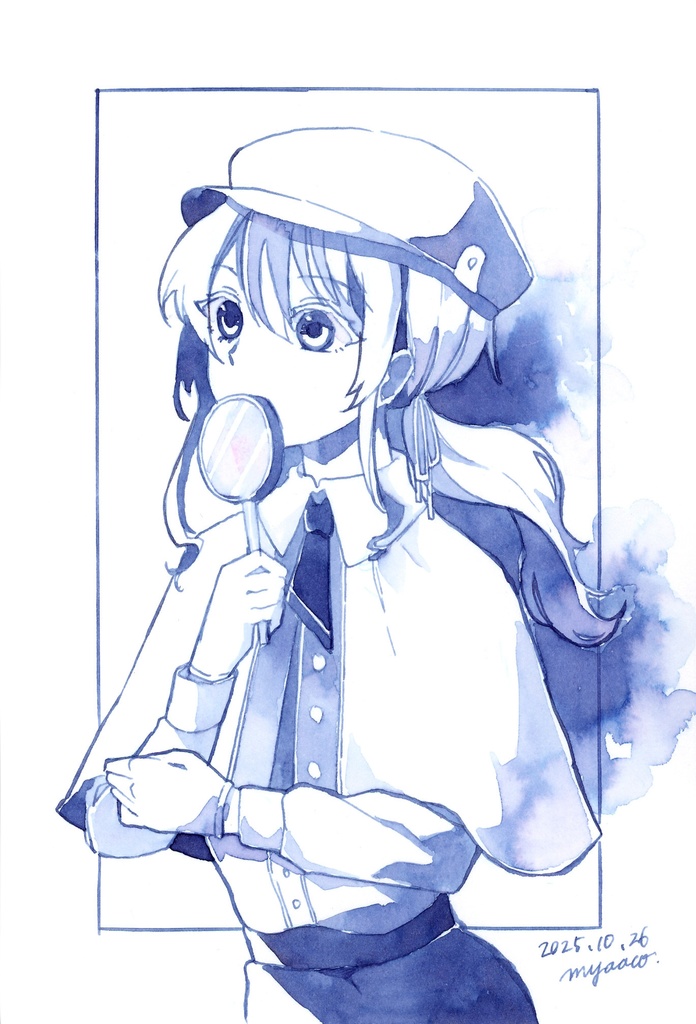 【原画】インクドローイング