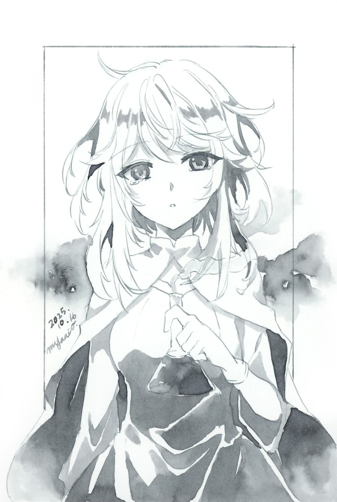 【原画】インクドローイング