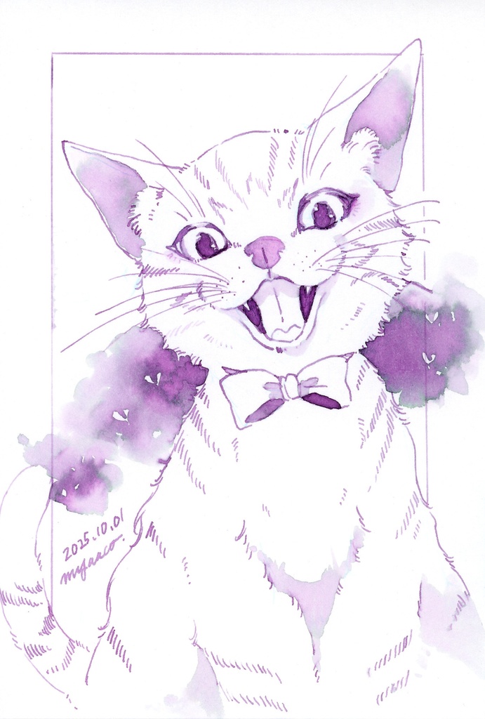 【原画】インクドローイング