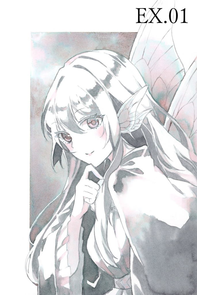 【原画】インクドローイング