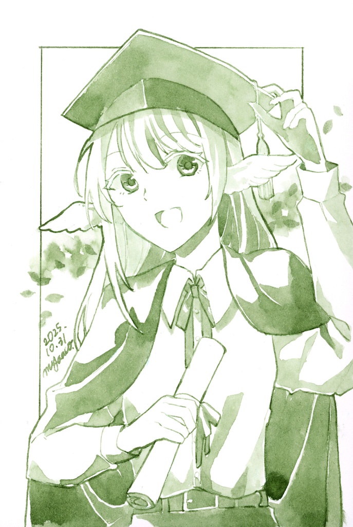 【原画】インクドローイング