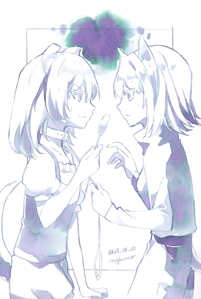 【原画】インクドローイング