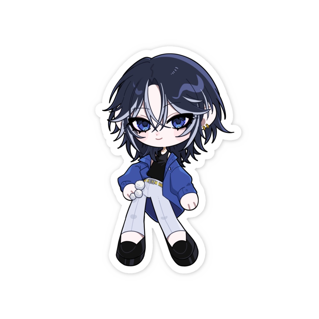 人鳥アデリ・デビュー記念スマホステッカー