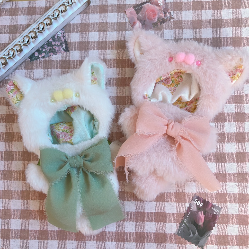 10cm ぬい用 子ヒョウの着ぐるみ