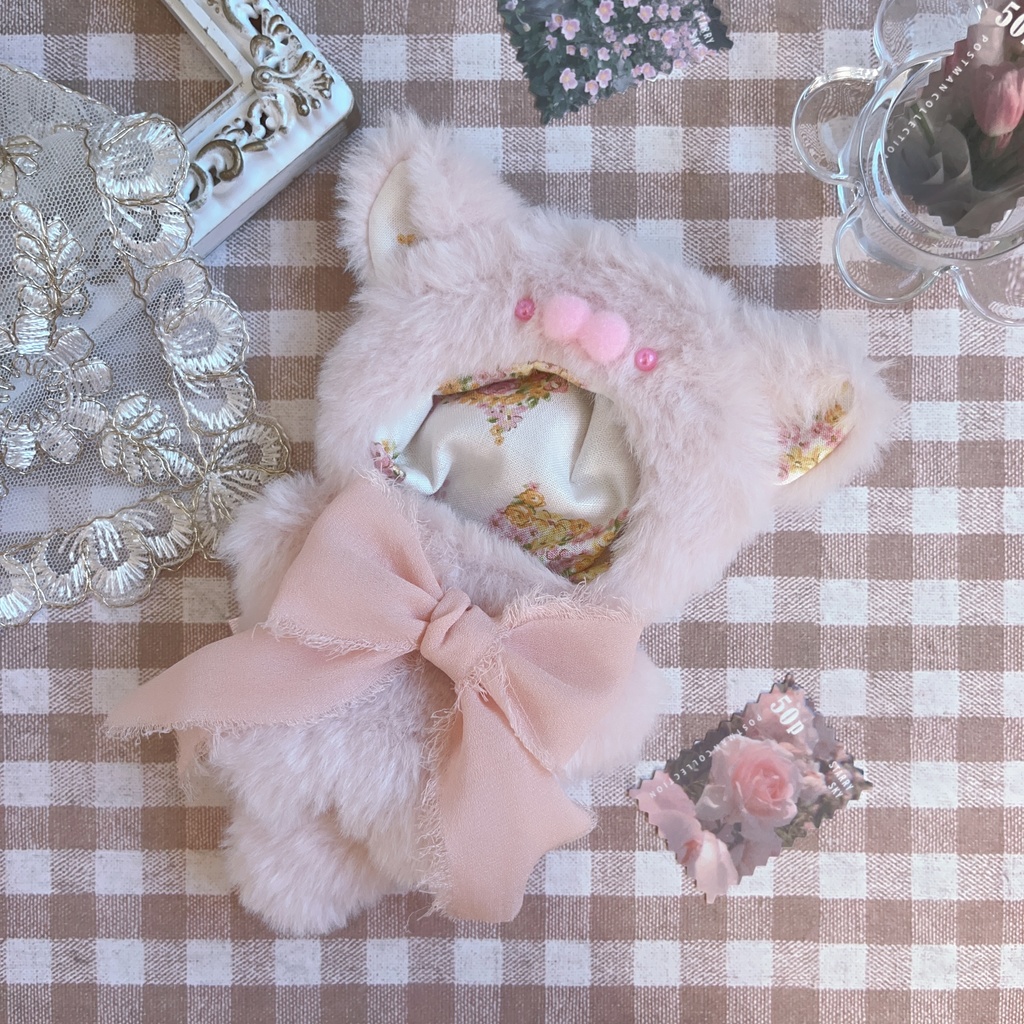 10cm ぬい用 子ヒョウの着ぐるみ