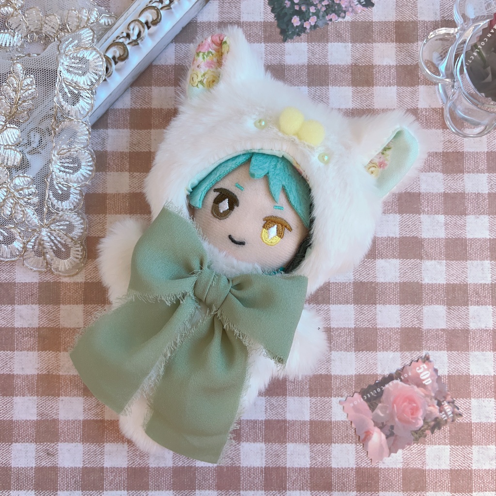 10cm ぬい用 子ヒョウの着ぐるみ