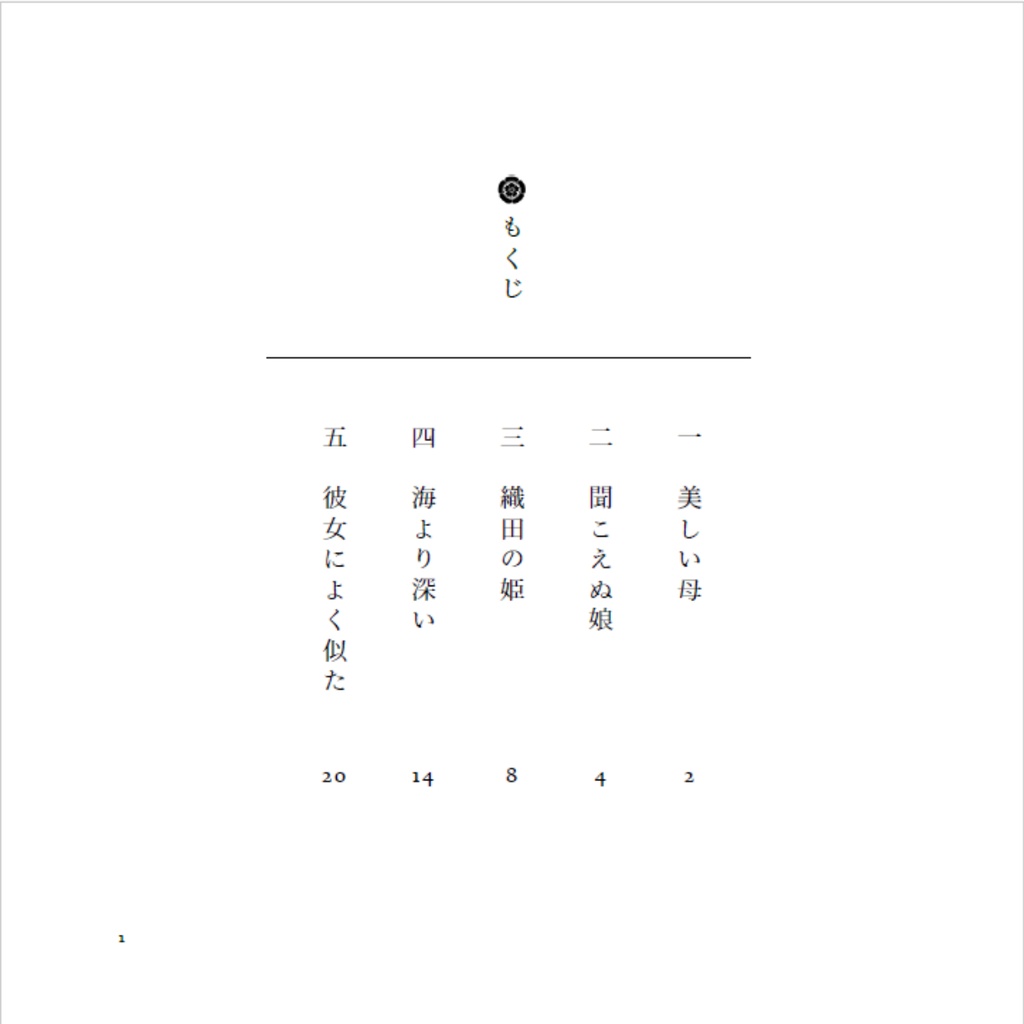 【織田母子】織田の姫