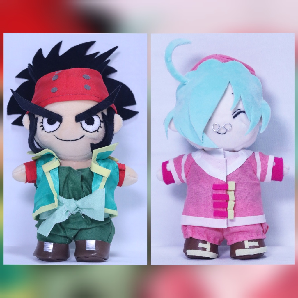 クラッシュビーダマン(銃兵衛＆テルマ)ぬい