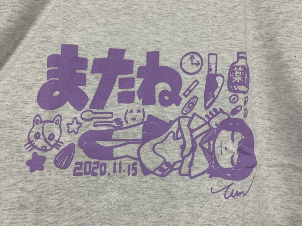 つむラストイラストtシャツ Katatsumuri Booth