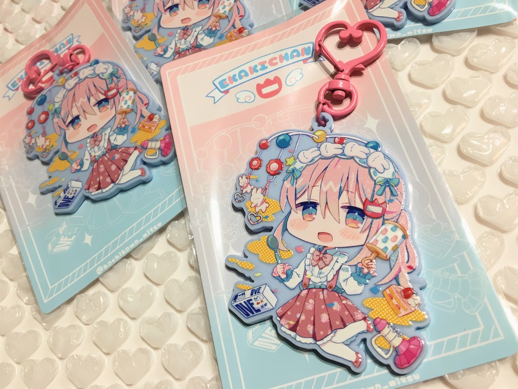 えかきちゃんアクリルキーホルダー