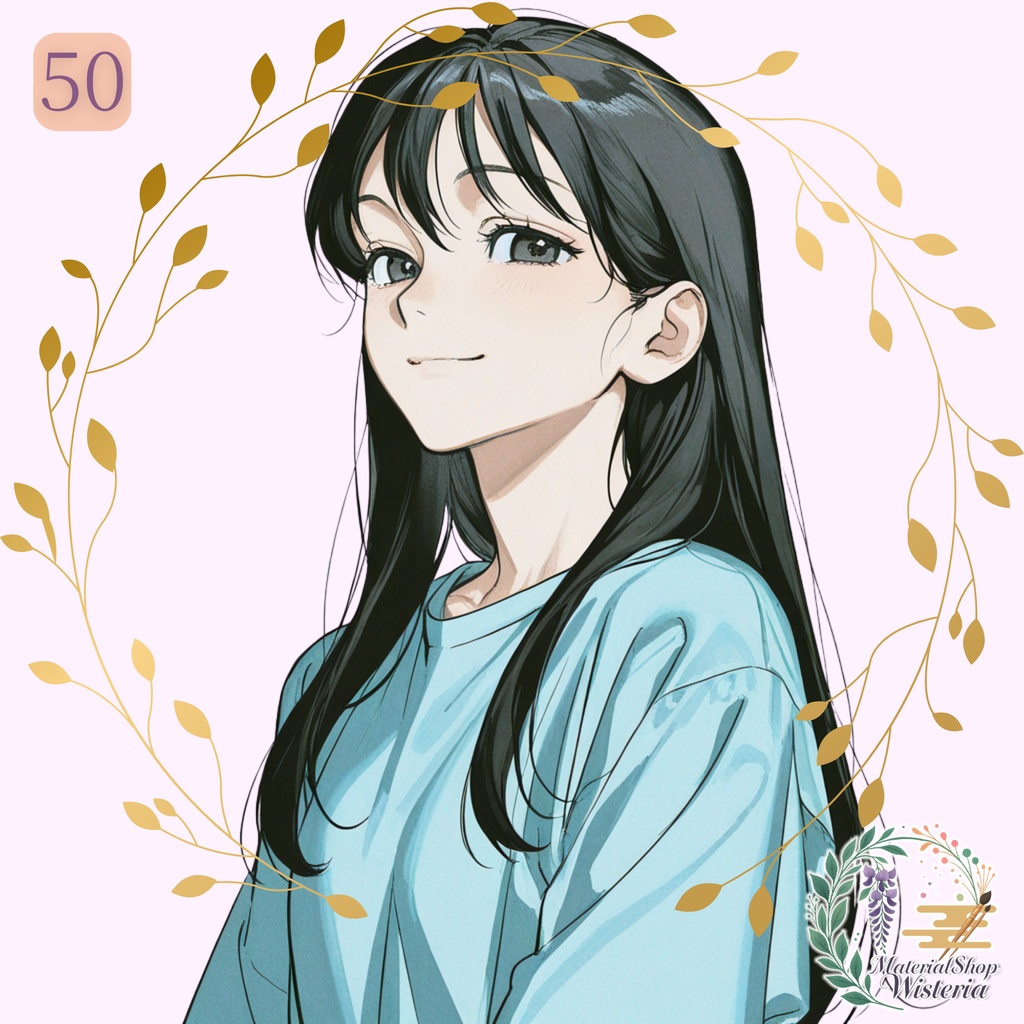 【女の子キャラクターイラスト】オーダーメイドコミッション(AI生成・4枚セット)