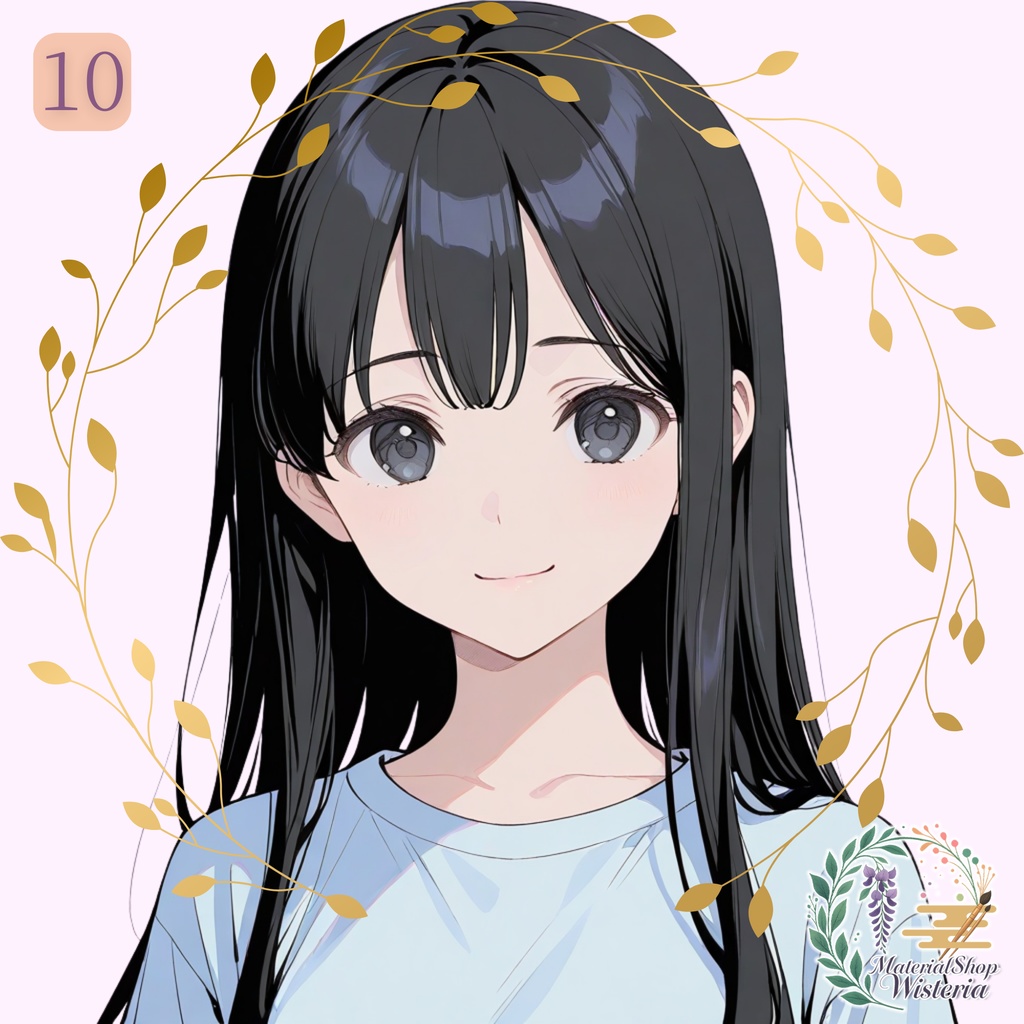 【女の子キャラクターイラスト】オーダーメイドコミッション(AI生成・4枚セット)