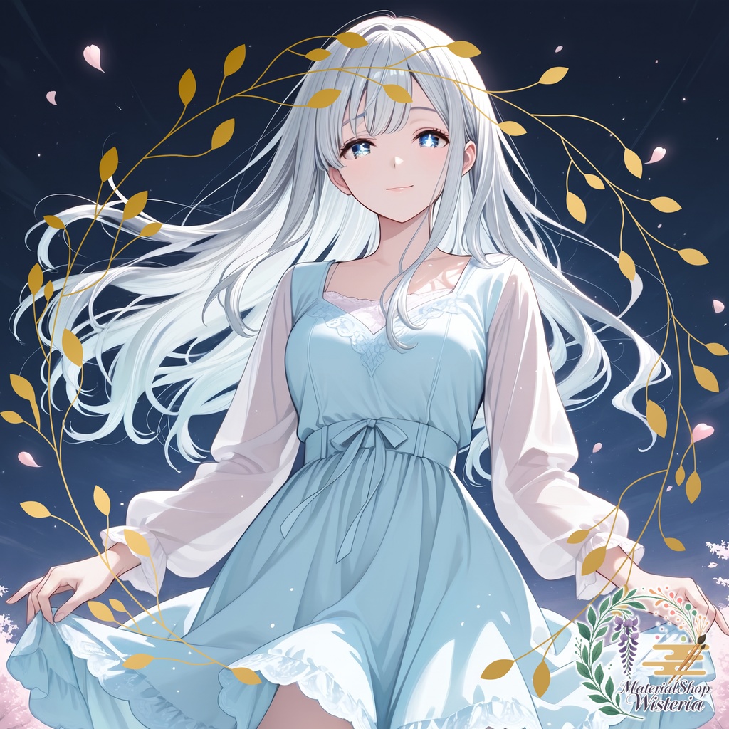 【女の子キャラクターイラスト】オーダーメイドコミッション(AI生成・4枚セット)