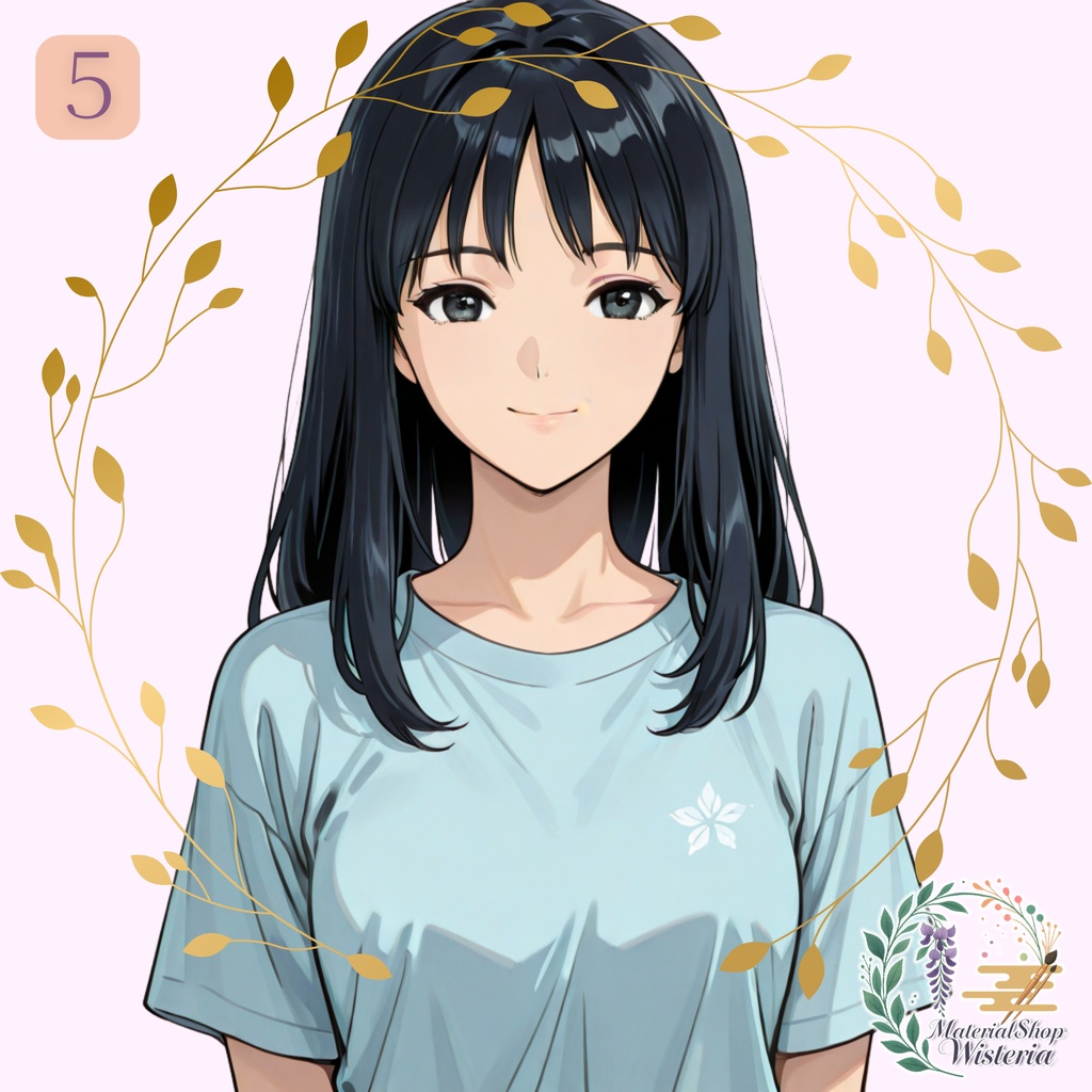 【女の子キャラクターイラスト】オーダーメイドコミッション(AI生成・4枚セット)