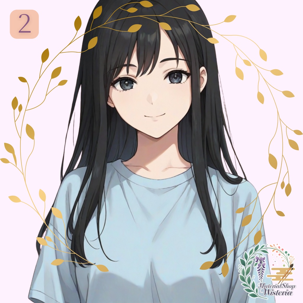 【女の子キャラクターイラスト】オーダーメイドコミッション(AI生成・4枚セット)