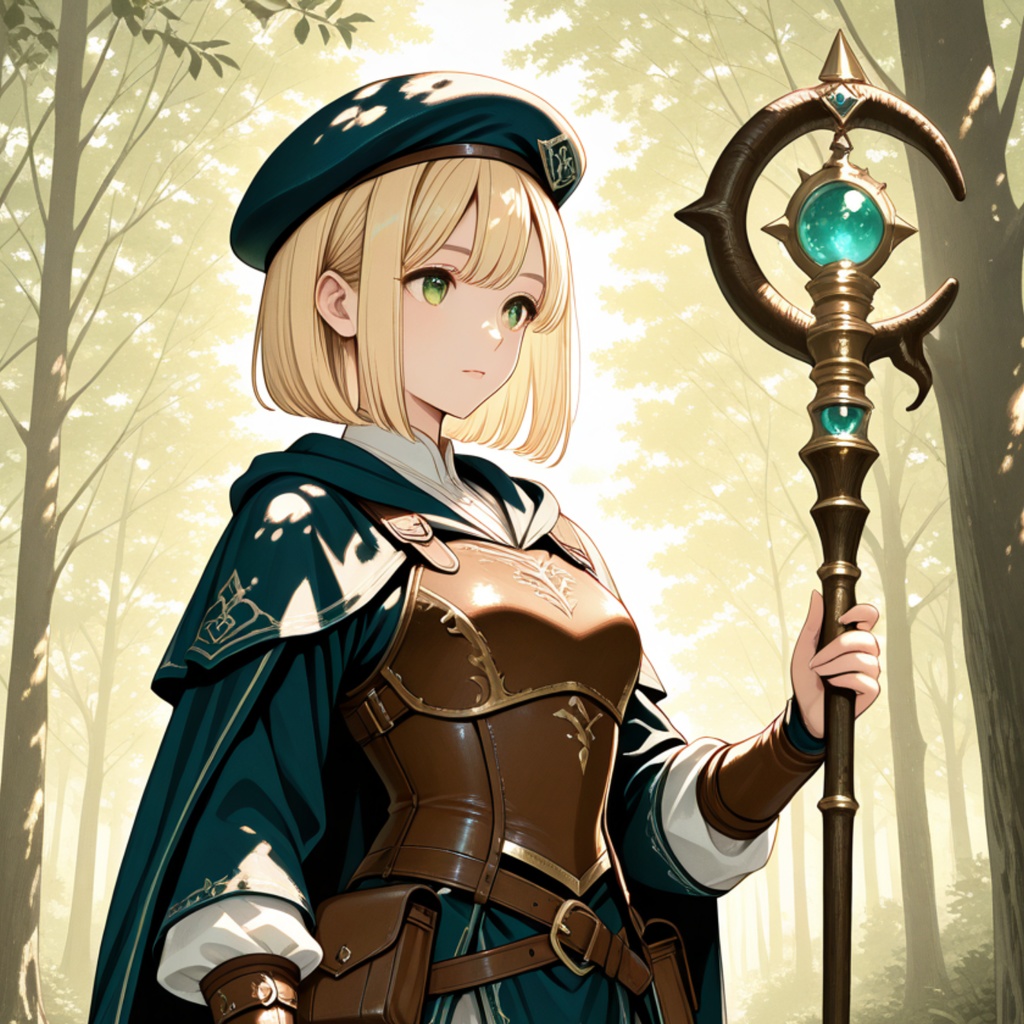 【女の子キャラクターイラスト】オーダーメイドコミッション(AI生成・4枚セット)