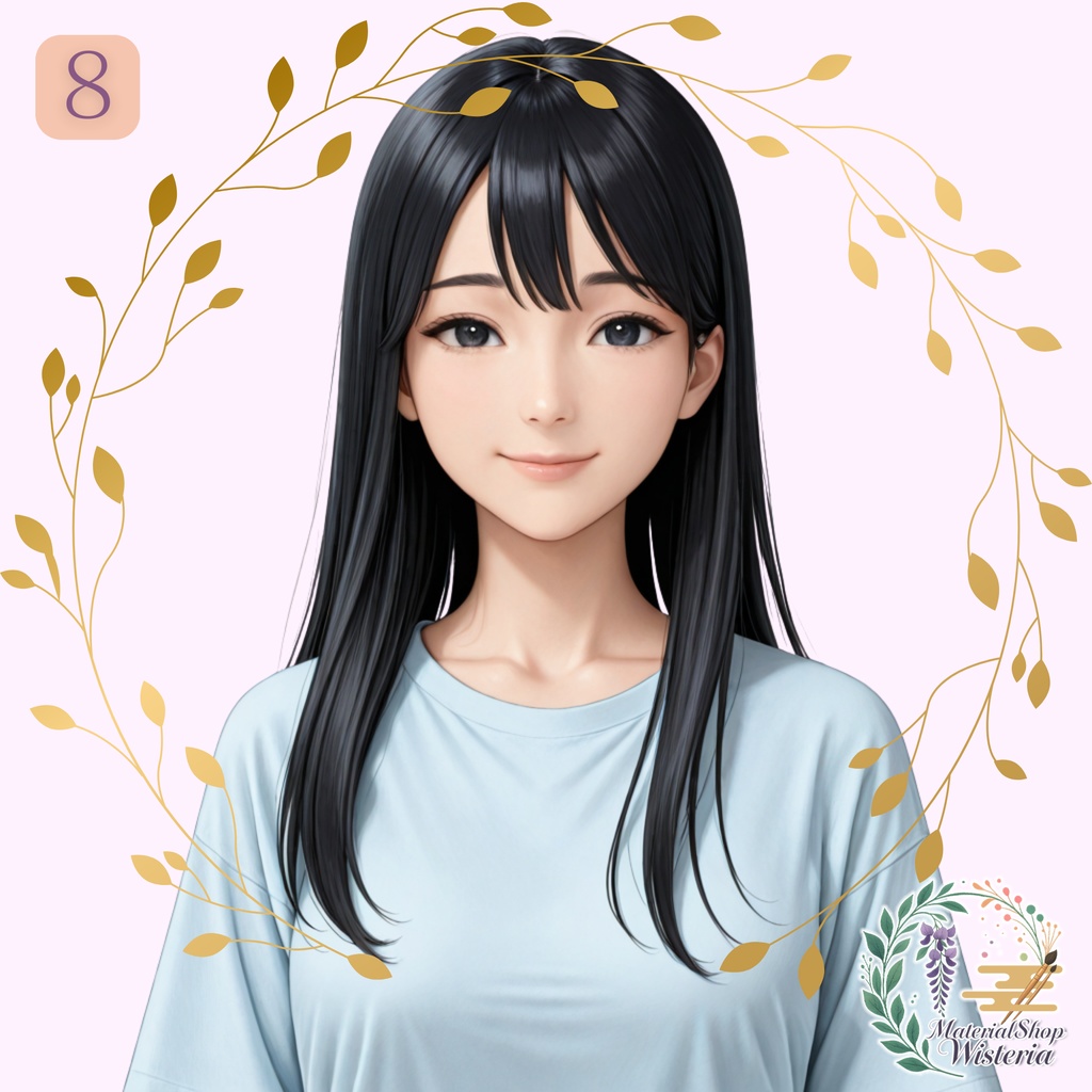 【女の子キャラクターイラスト】オーダーメイドコミッション(AI生成・4枚セット)