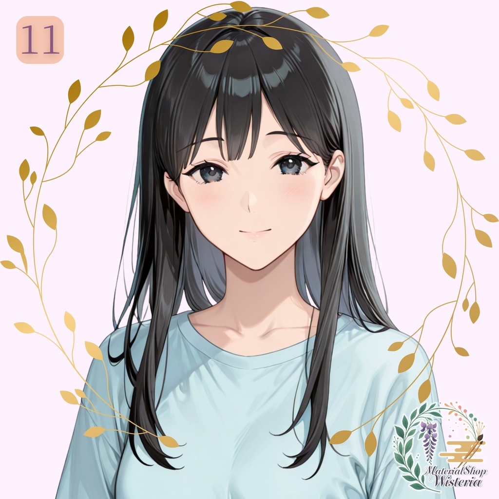 【女の子キャラクターイラスト】オーダーメイドコミッション(AI生成・4枚セット)