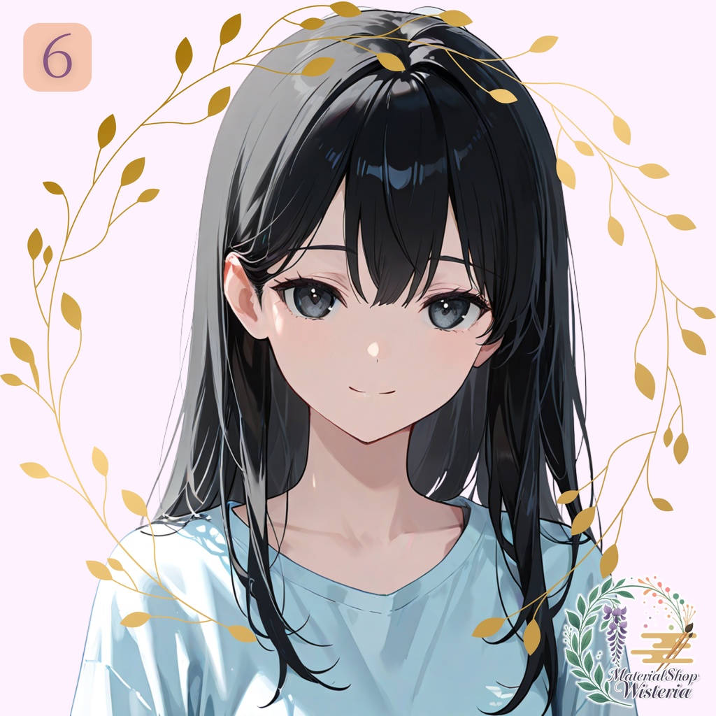 【女の子キャラクターイラスト】オーダーメイドコミッション(AI生成・4枚セット)