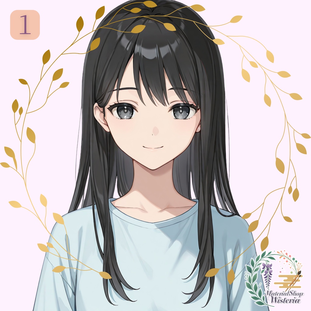 【女の子キャラクターイラスト】オーダーメイドコミッション(AI生成・4枚セット)