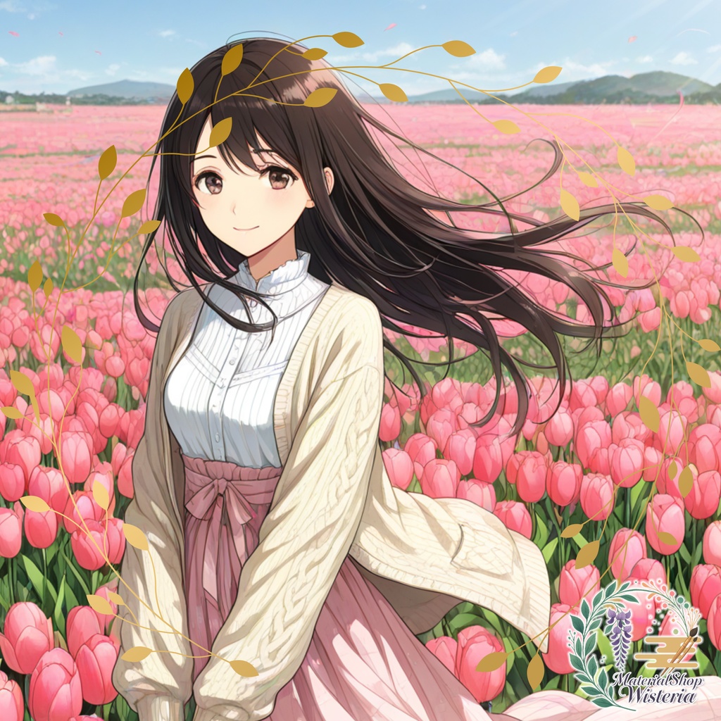 【女の子キャラクターイラスト】オーダーメイドコミッション(AI生成・4枚セット)