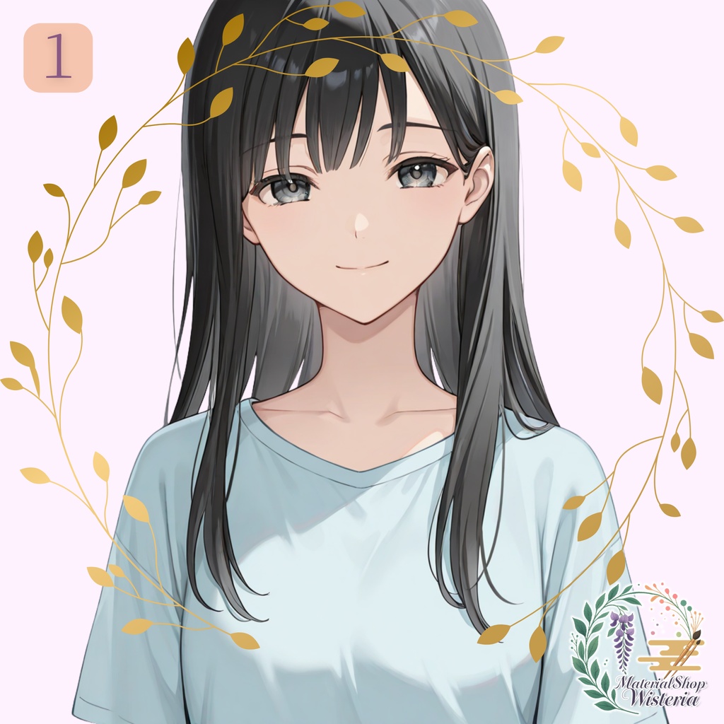 【女の子キャラクターイラスト】オーダーメイドコミッション(AI生成・4枚セット)