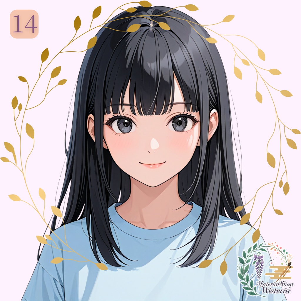 【女の子キャラクターイラスト】オーダーメイドコミッション(AI生成・4枚セット)