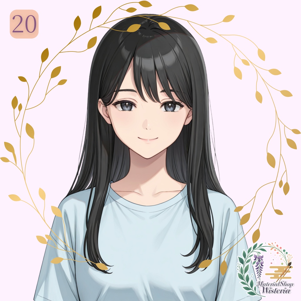 【女の子キャラクターイラスト】オーダーメイドコミッション(AI生成・4枚セット)