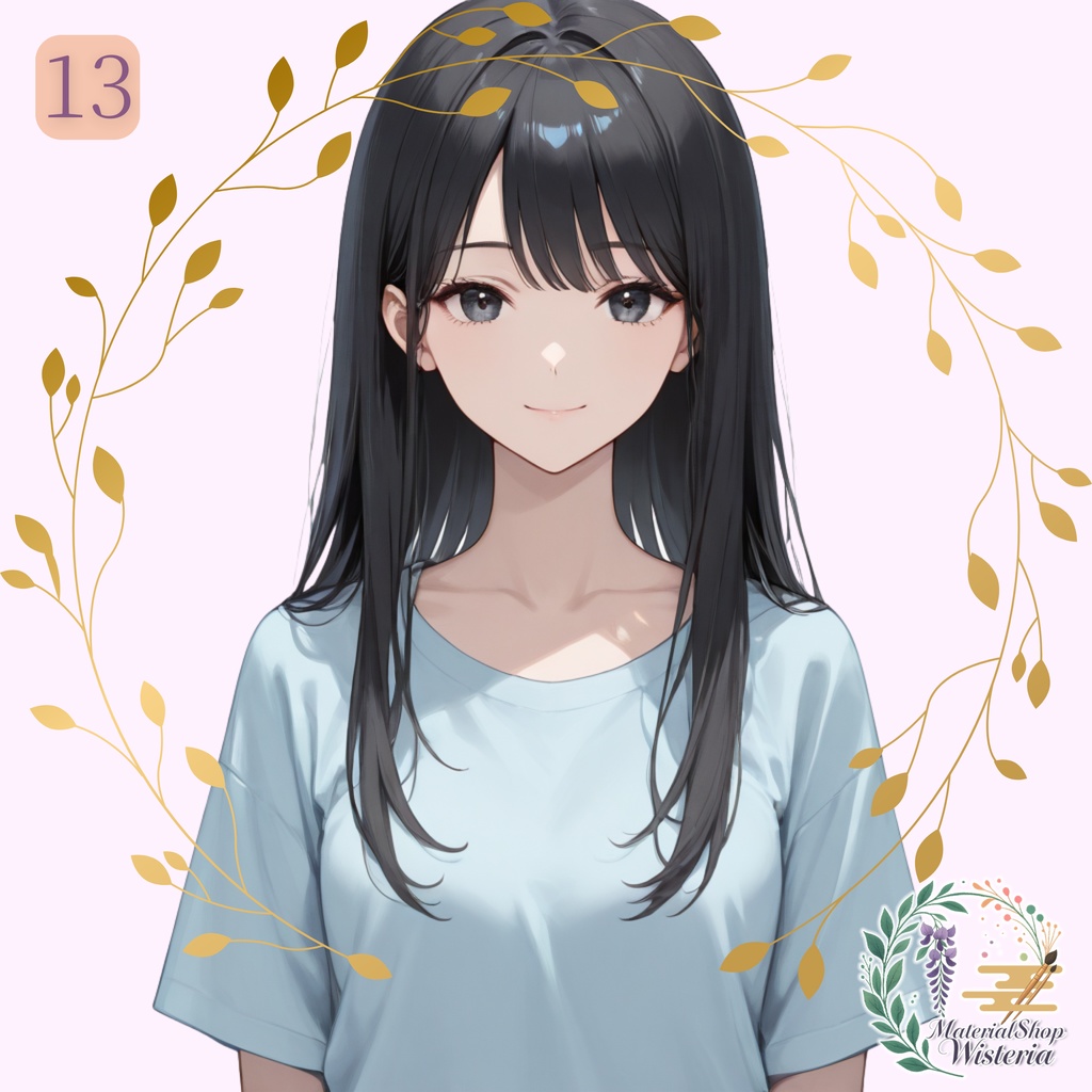 【女の子キャラクターイラスト】オーダーメイドコミッション(AI生成・4枚セット)