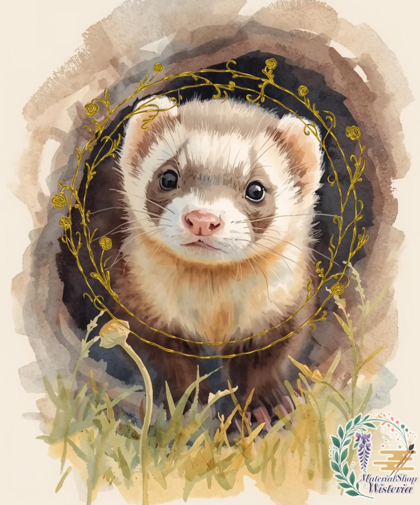 お試し無料【ペット・動物・幻獣のイラスト】オーダーメイド(AI生成・4枚セット)