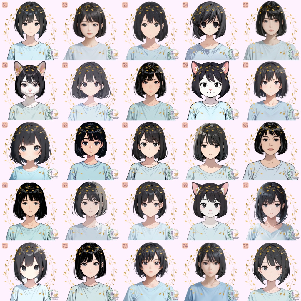 初めての方向け【女の子キャラクターイラスト】オーダーメイドコミッション お試しプラン