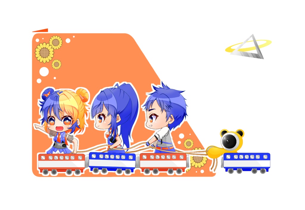 GITADORA ひまわりパンチカードステッカー