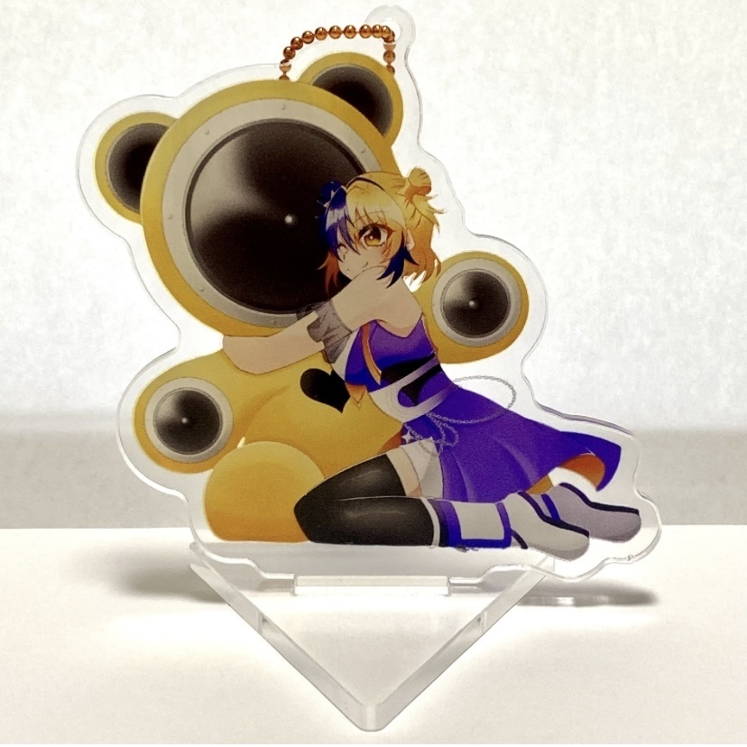 GITADORA 璃音＆オトベア アクリルスタンドキーホルダー(おまけシール付き)