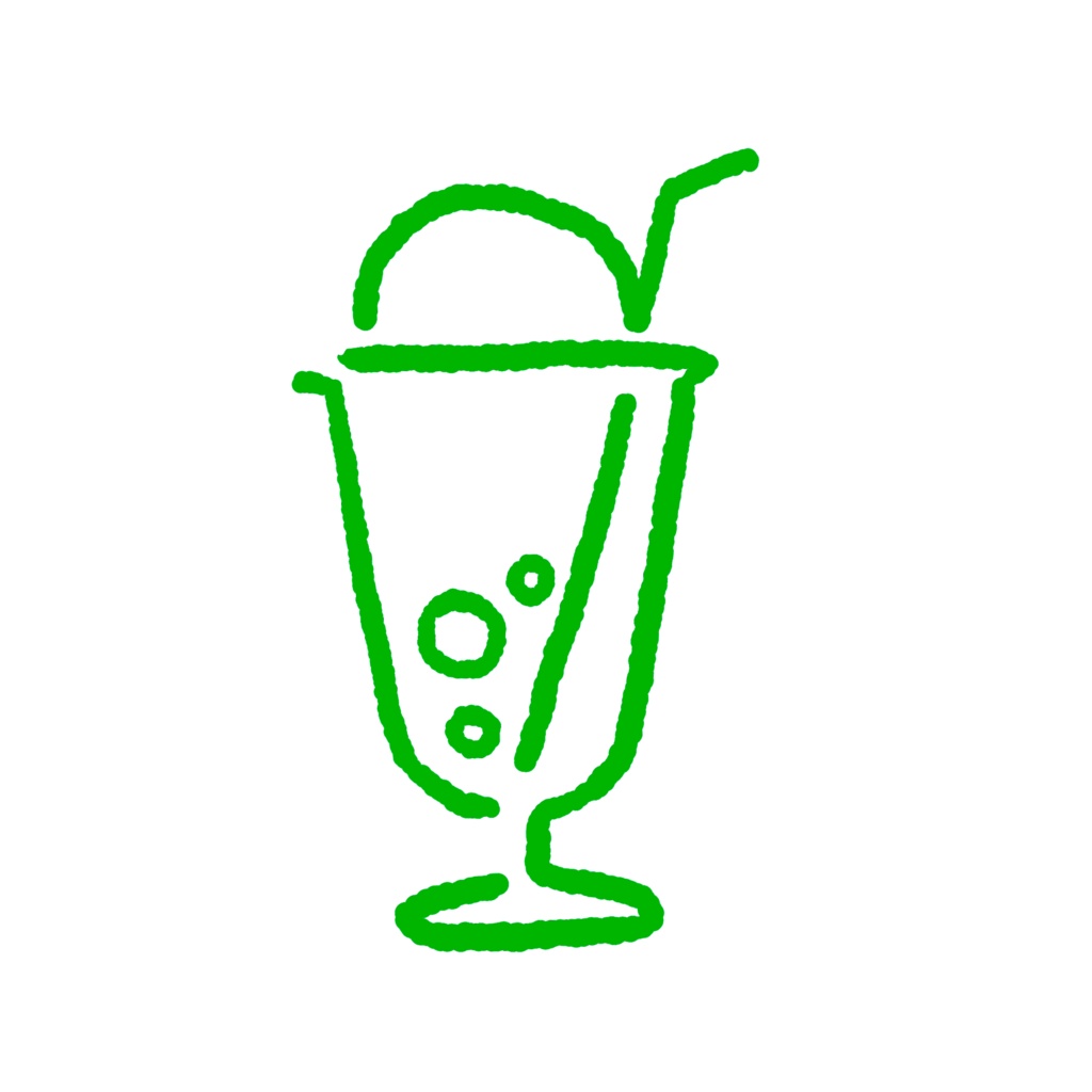 クリームソーダパーカー