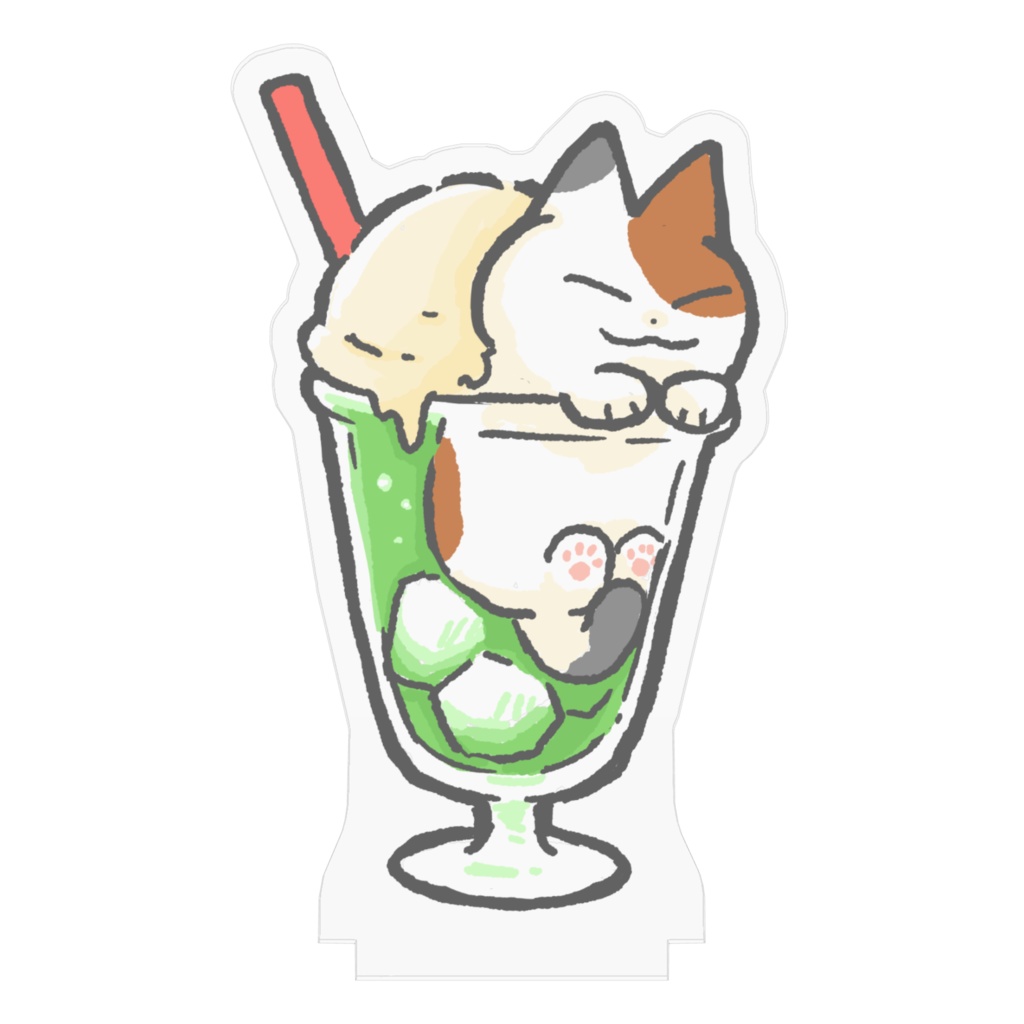 喫茶ねこ(クリームソーダ)