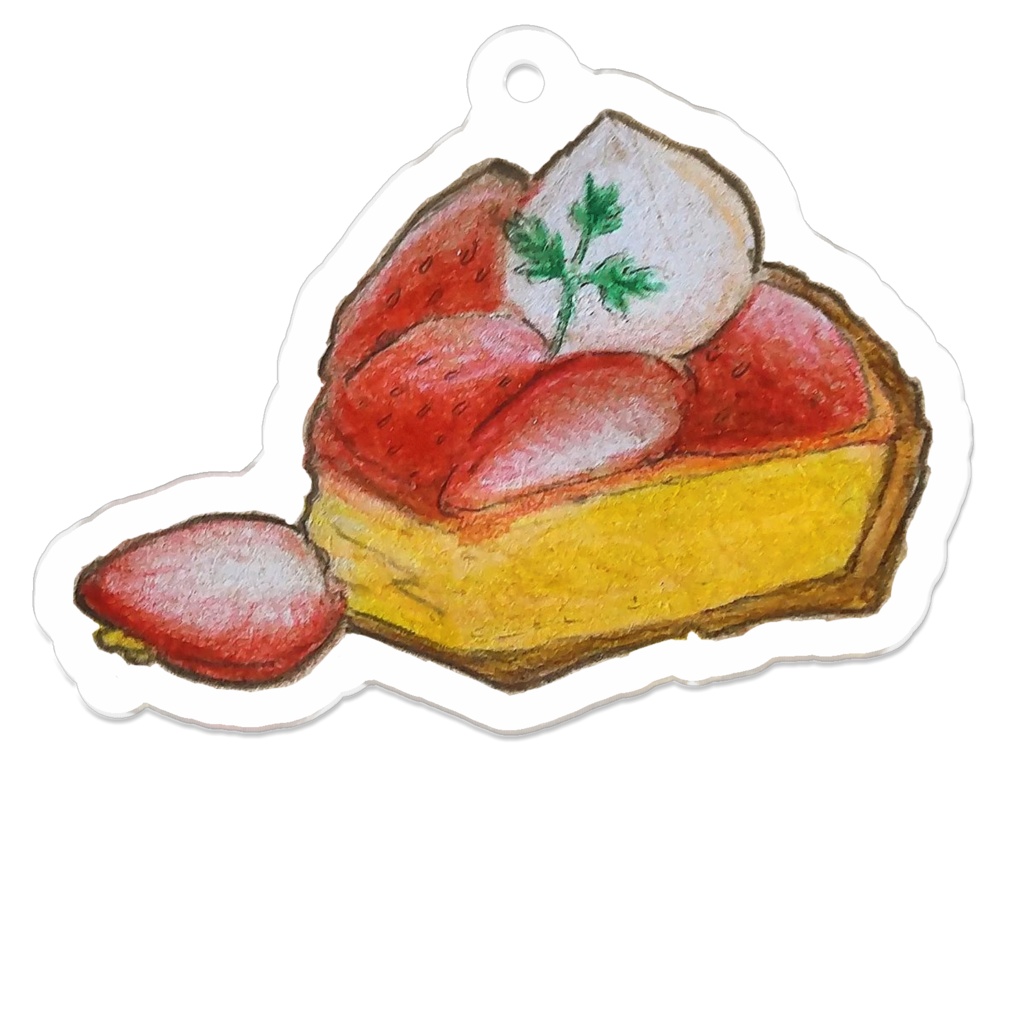 いちごタルトのアクキー