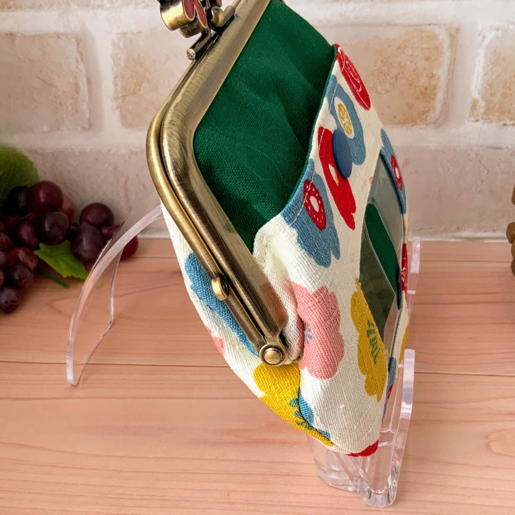 パスケース付き親子がま口