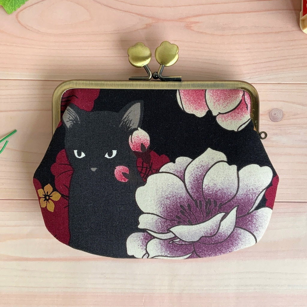 パスケース付き親子がま口