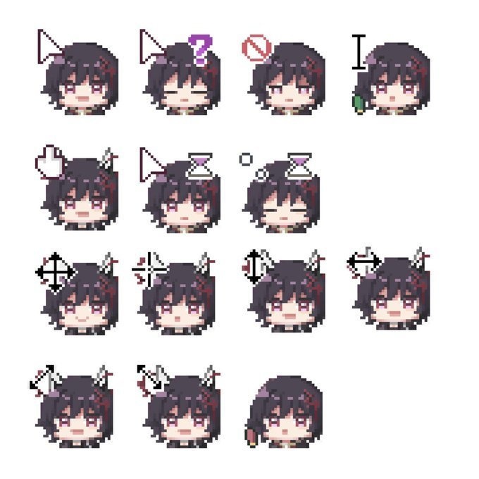 【非公式】鵺 マウスカーソル