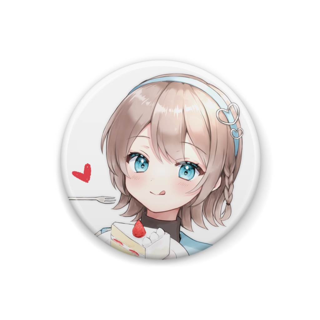 缶バッジ（春瀬愛羅誕生日アップ32ｍｍ）