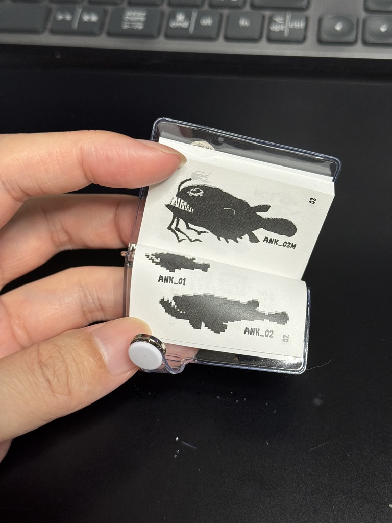 FishingTheAbyss ミニミニ生物図鑑キーホルダー【Miniature Creature Encyclopedia Keyholder】