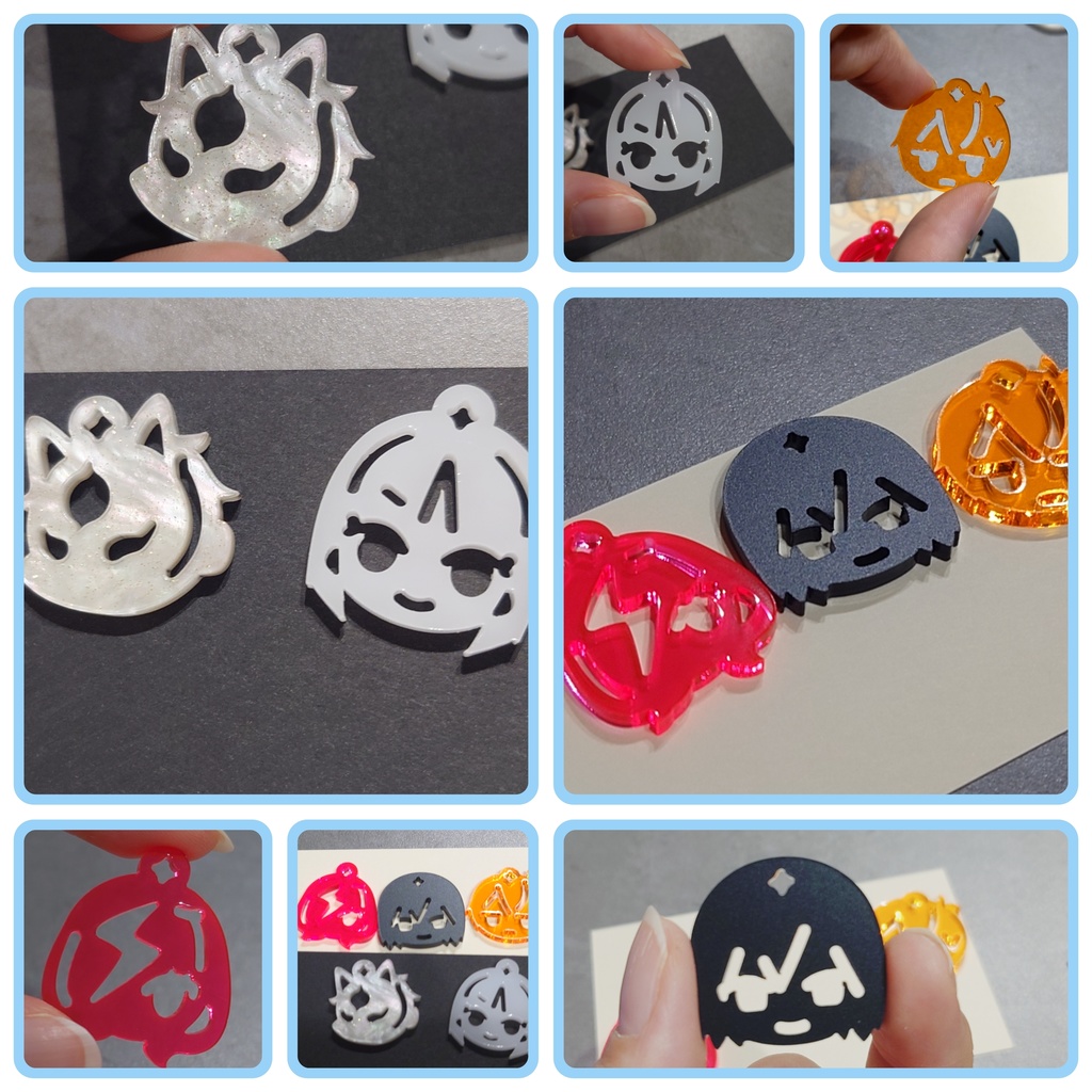 おかおアクキー