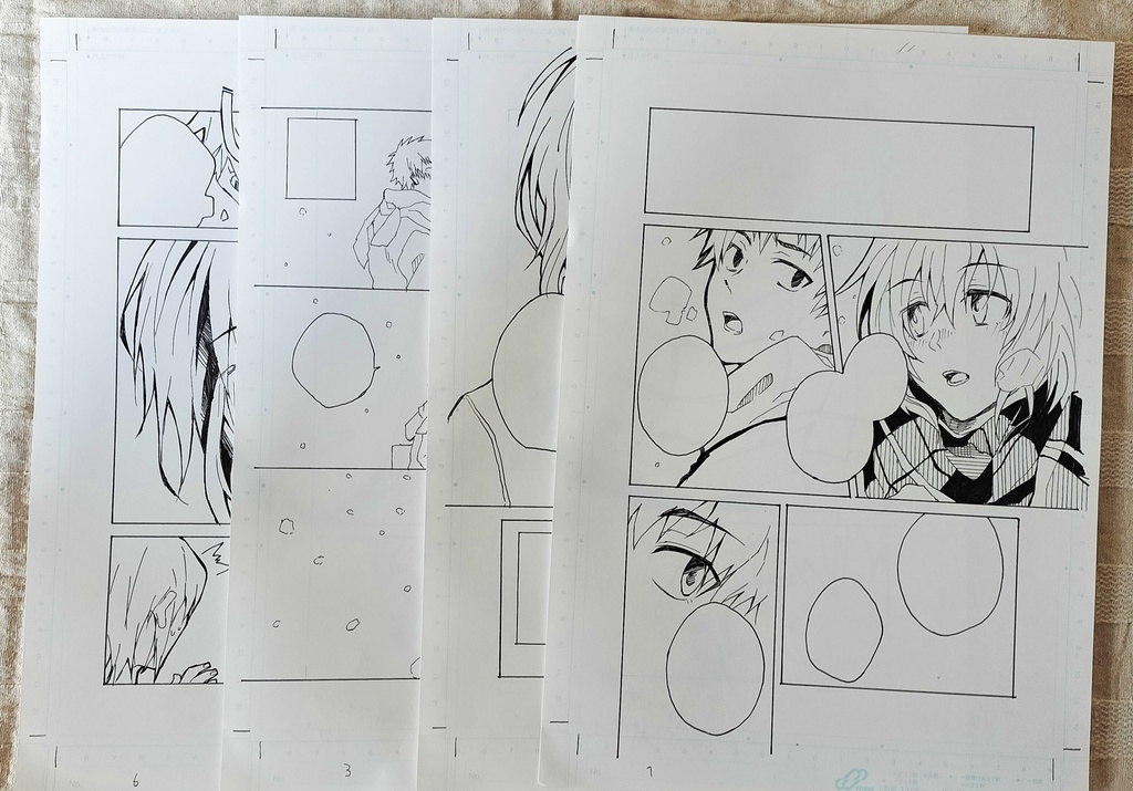 『春と雪』原画セット