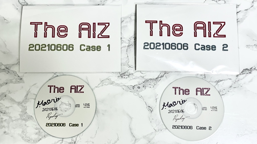 The AIZ デビューライブ限定CD 2枚セット