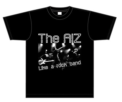 The AIZ Tシャツ "Like a rock band" 「M」サイズ