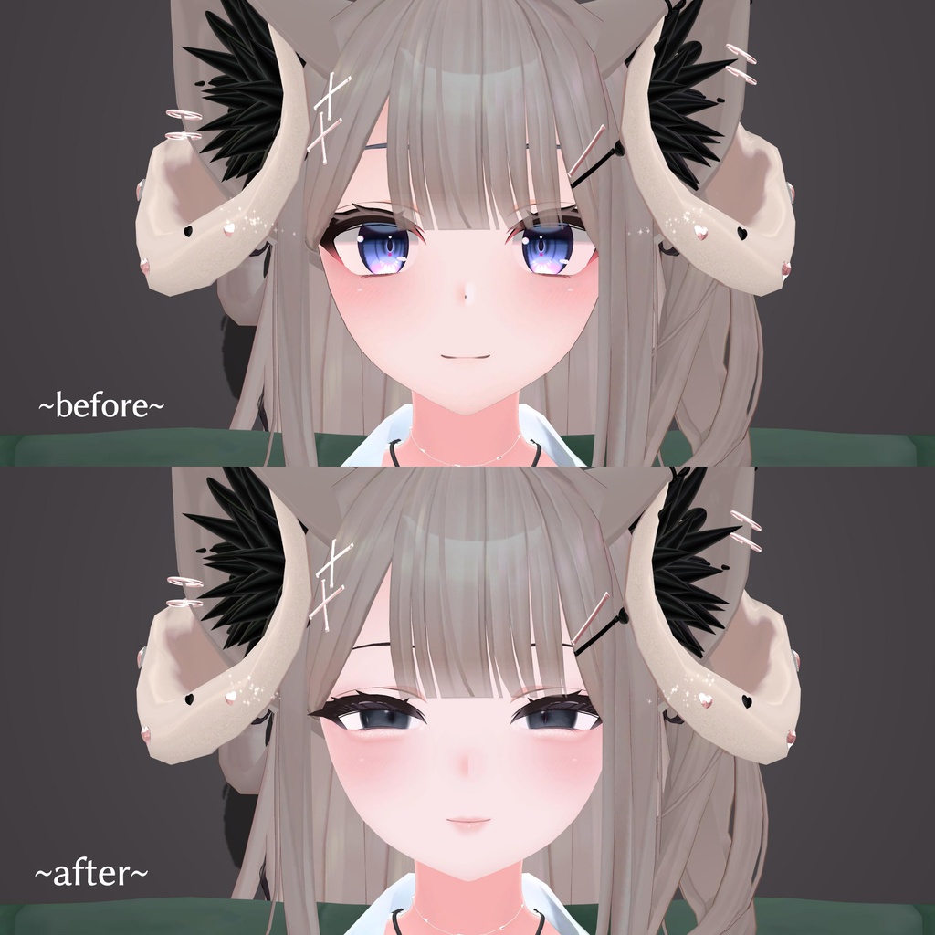 JKギャルメイク for ウルフェリア -Wolferia【Makeup texture】