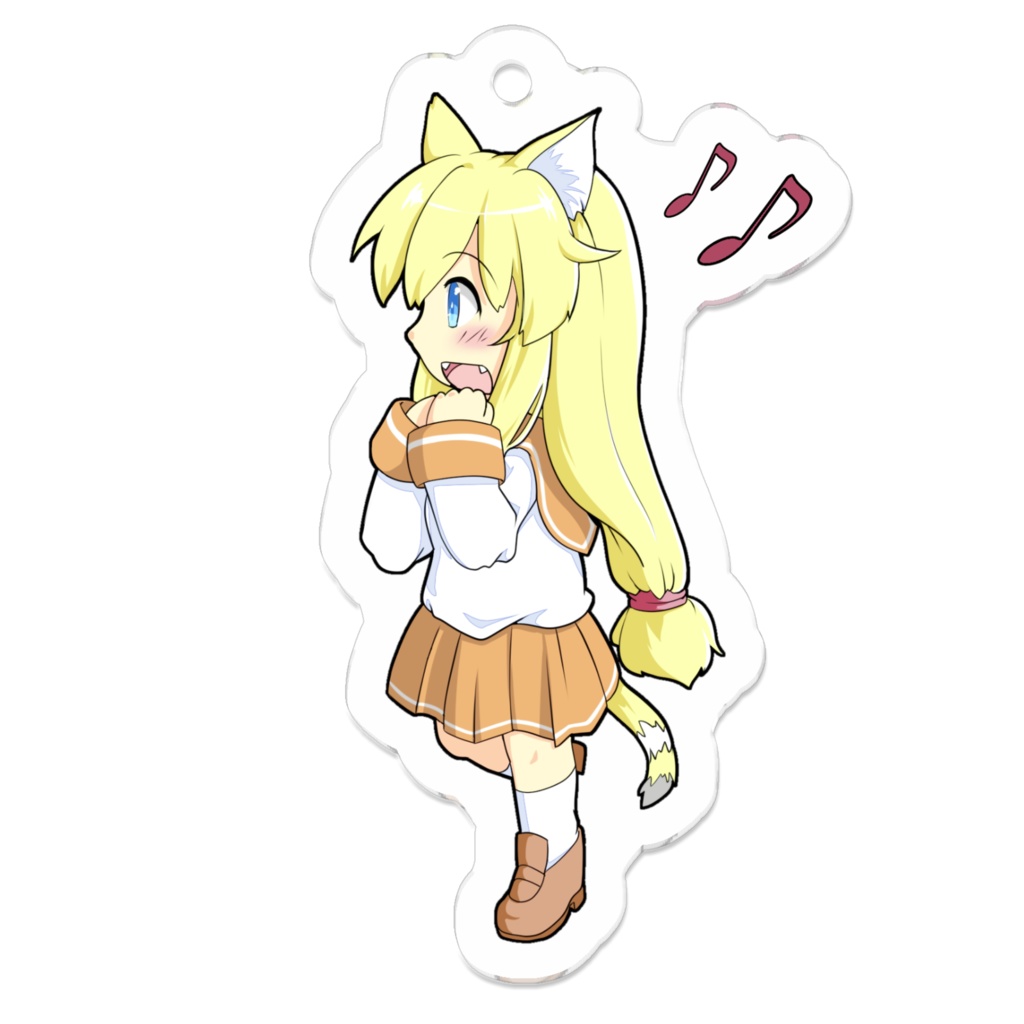 うちの子｢安芸雅｣キーホルダー