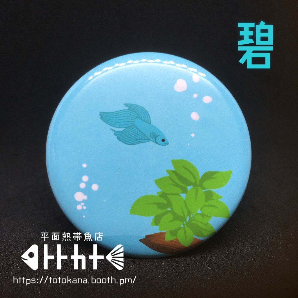 平面熱帯魚トラベタ水槽<赤青碧<