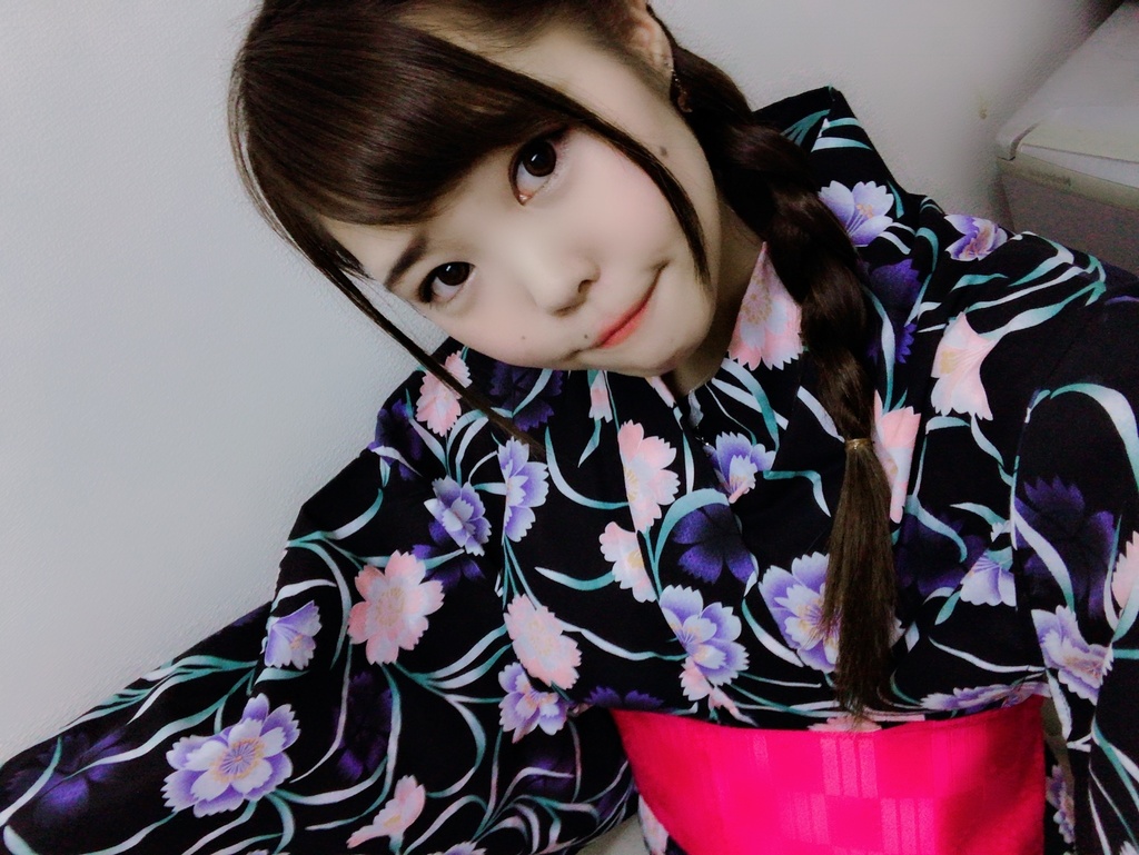 りーちゃん浴衣(紺色)