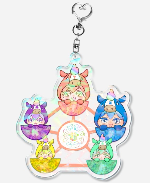 🌟追加注文用🌟受注予約🌈城山さん家のぐるぐる観覧車2WAYアクキー🎡